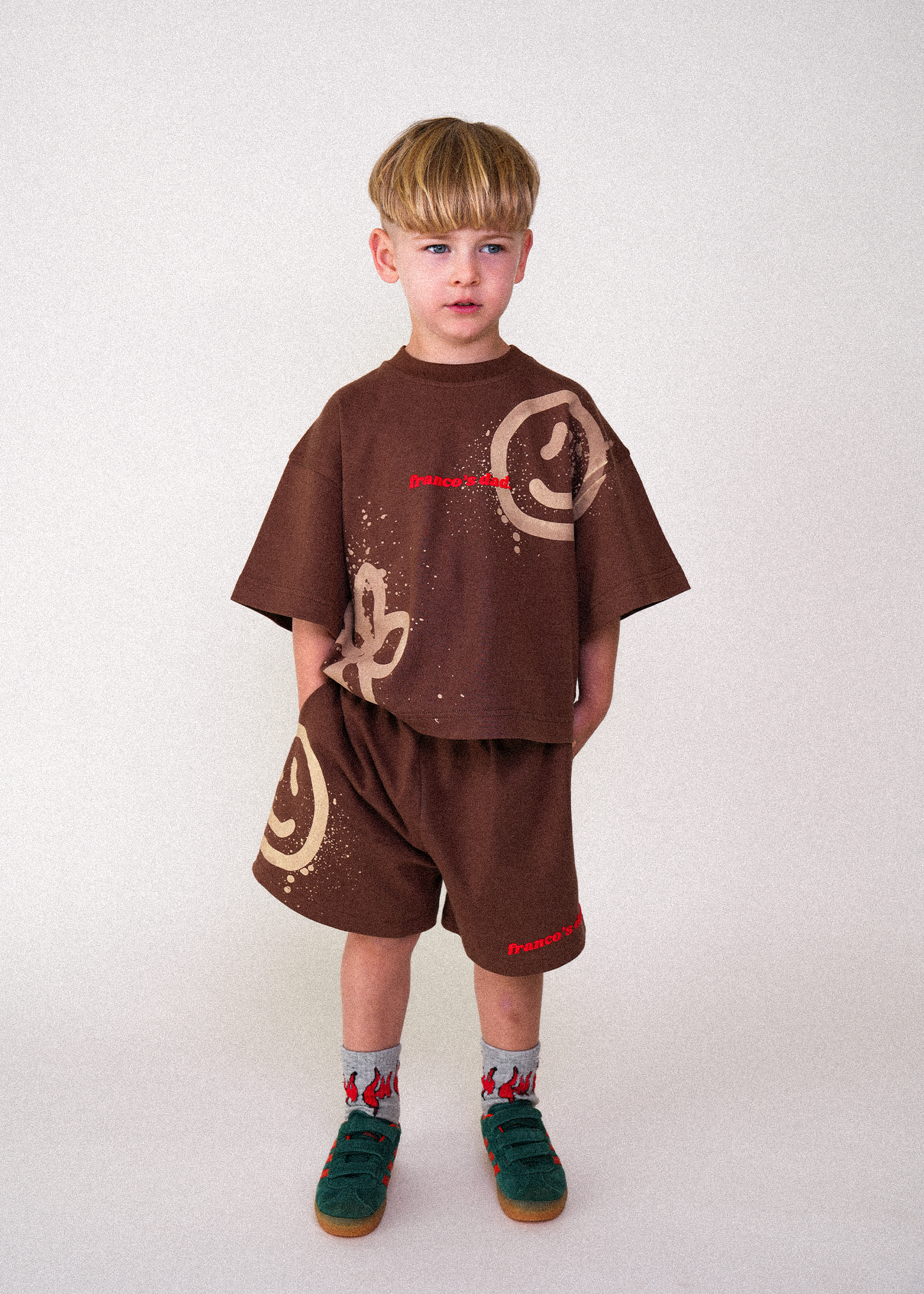 Acid dye tee brown