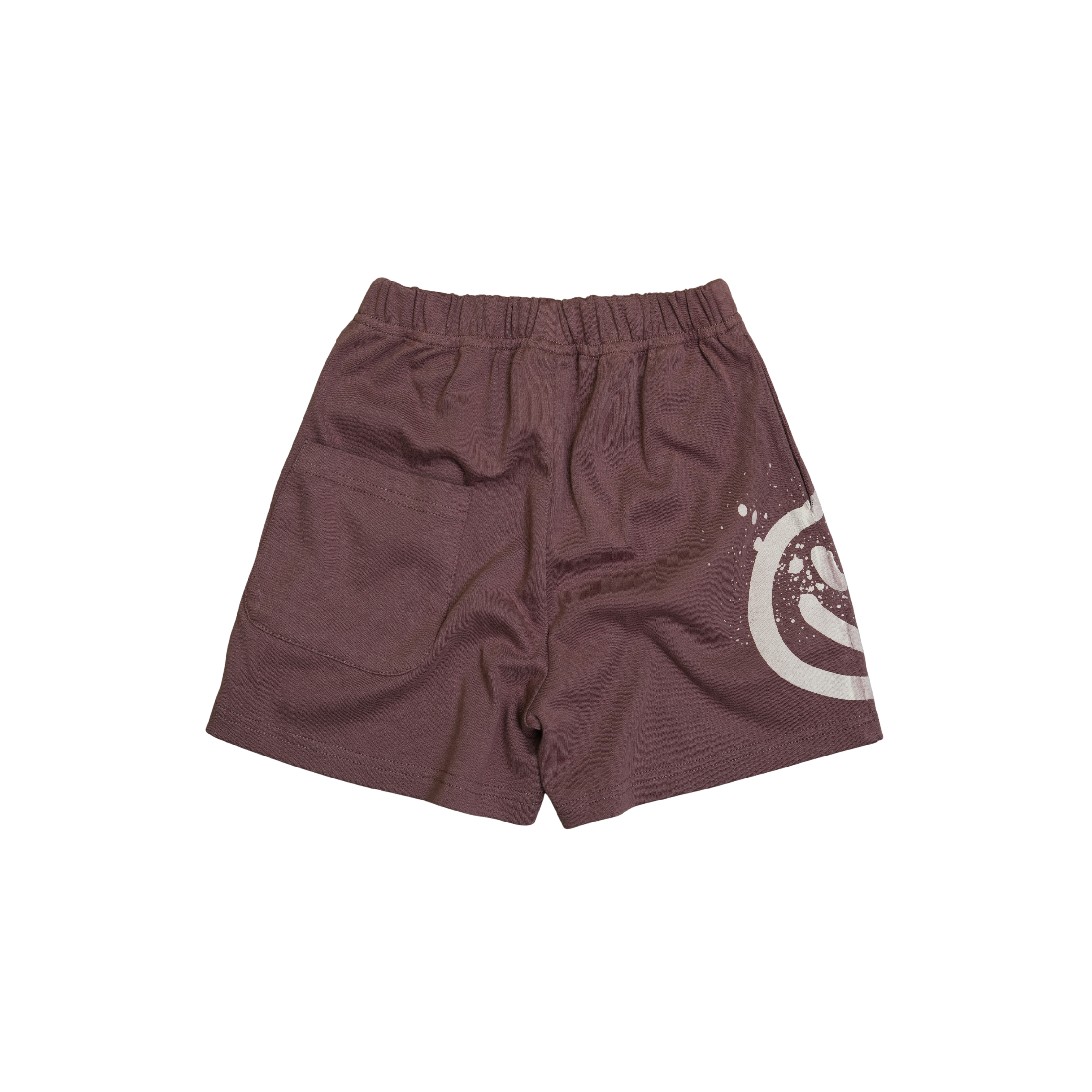 Acid dye shorts - Brown