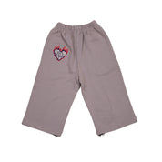 PANELLED TRACK- CHARCOAL