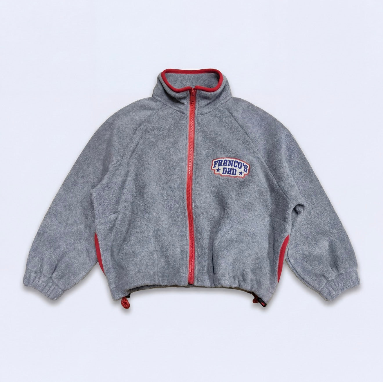 Zip fleece grey