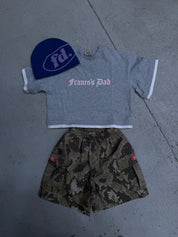 Camo ripstop shorts