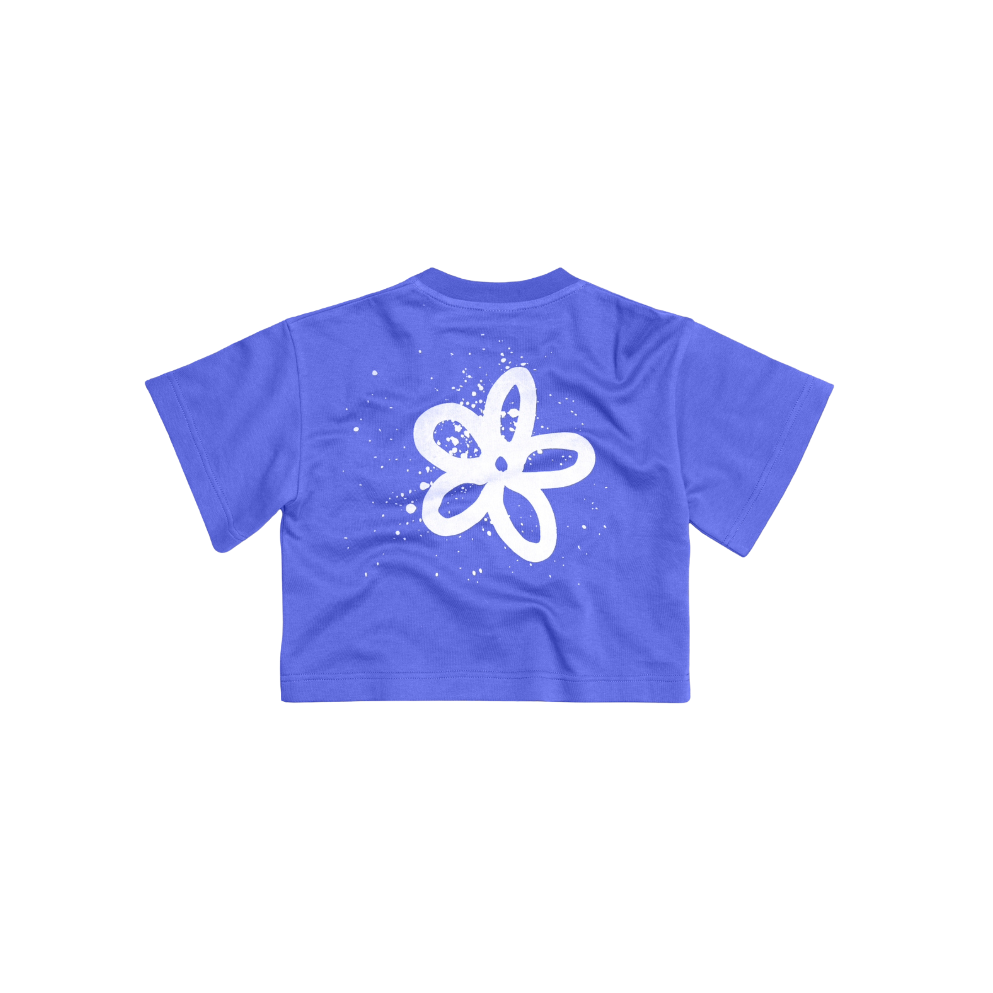 Acid dye lounge tee - Blue