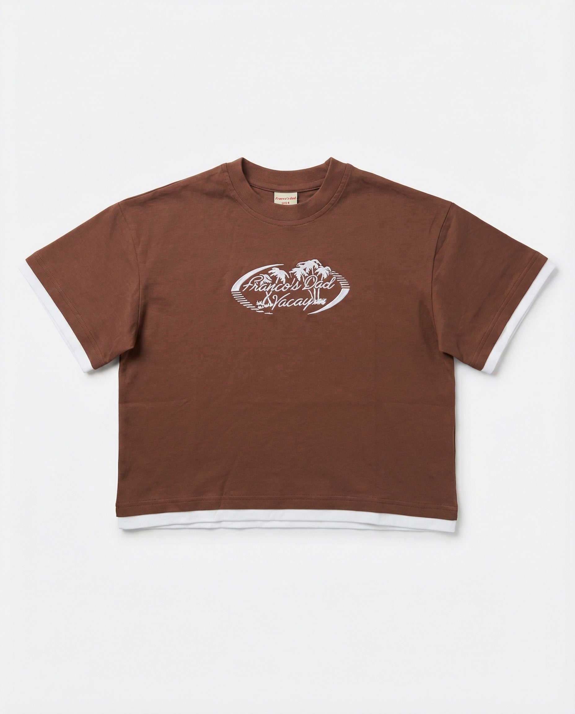 "VACAY" double layer tee