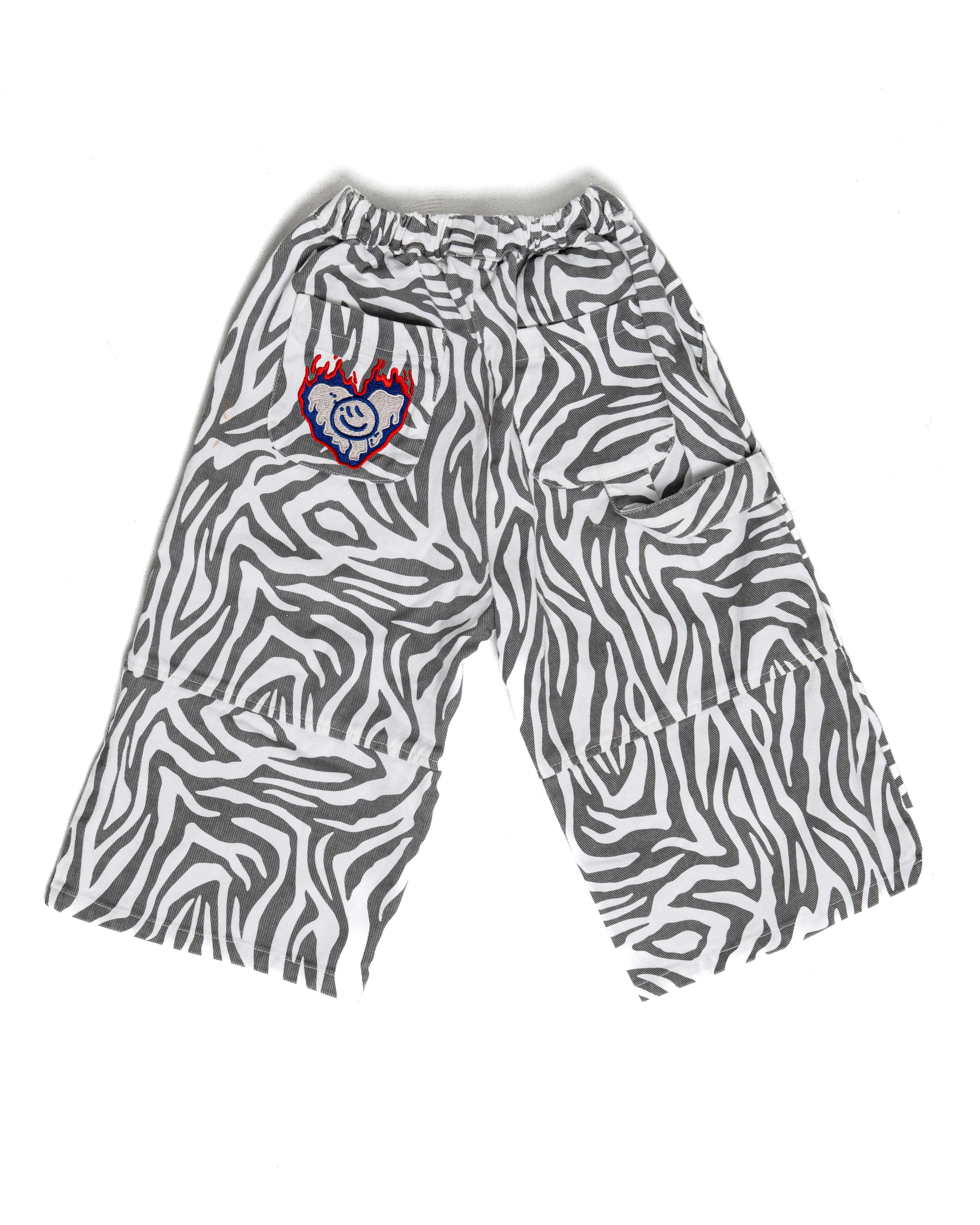 Zebra Cargo Pants