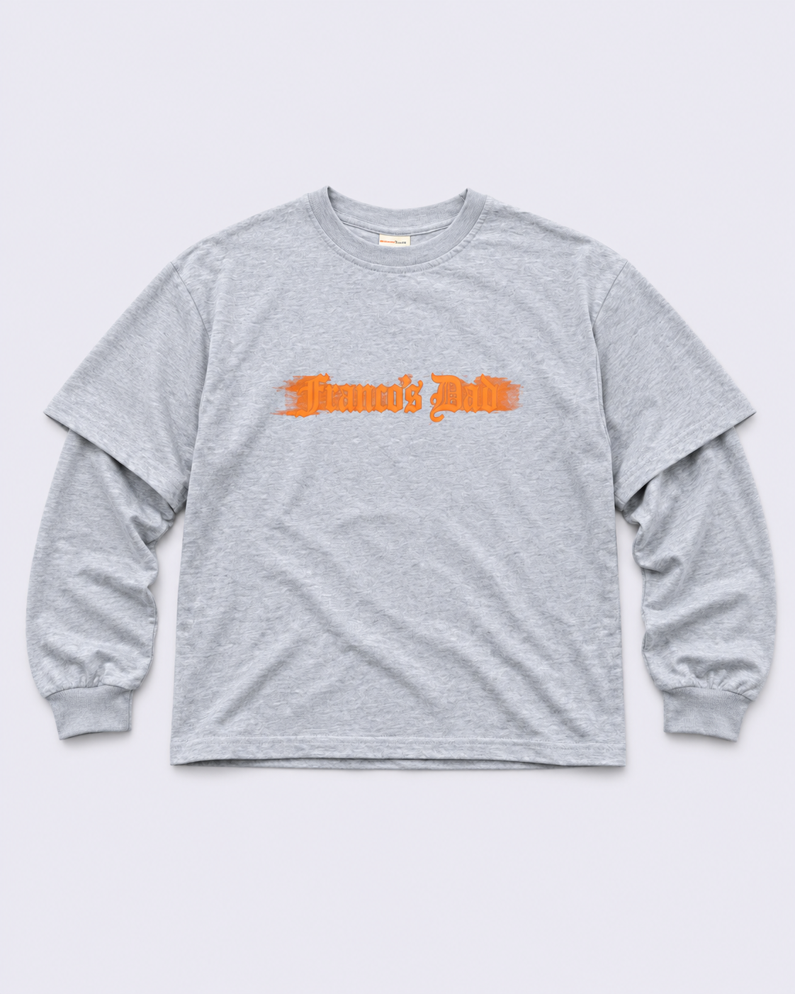 Grey Double Layer Long Sleeve (pre-order ships next week)