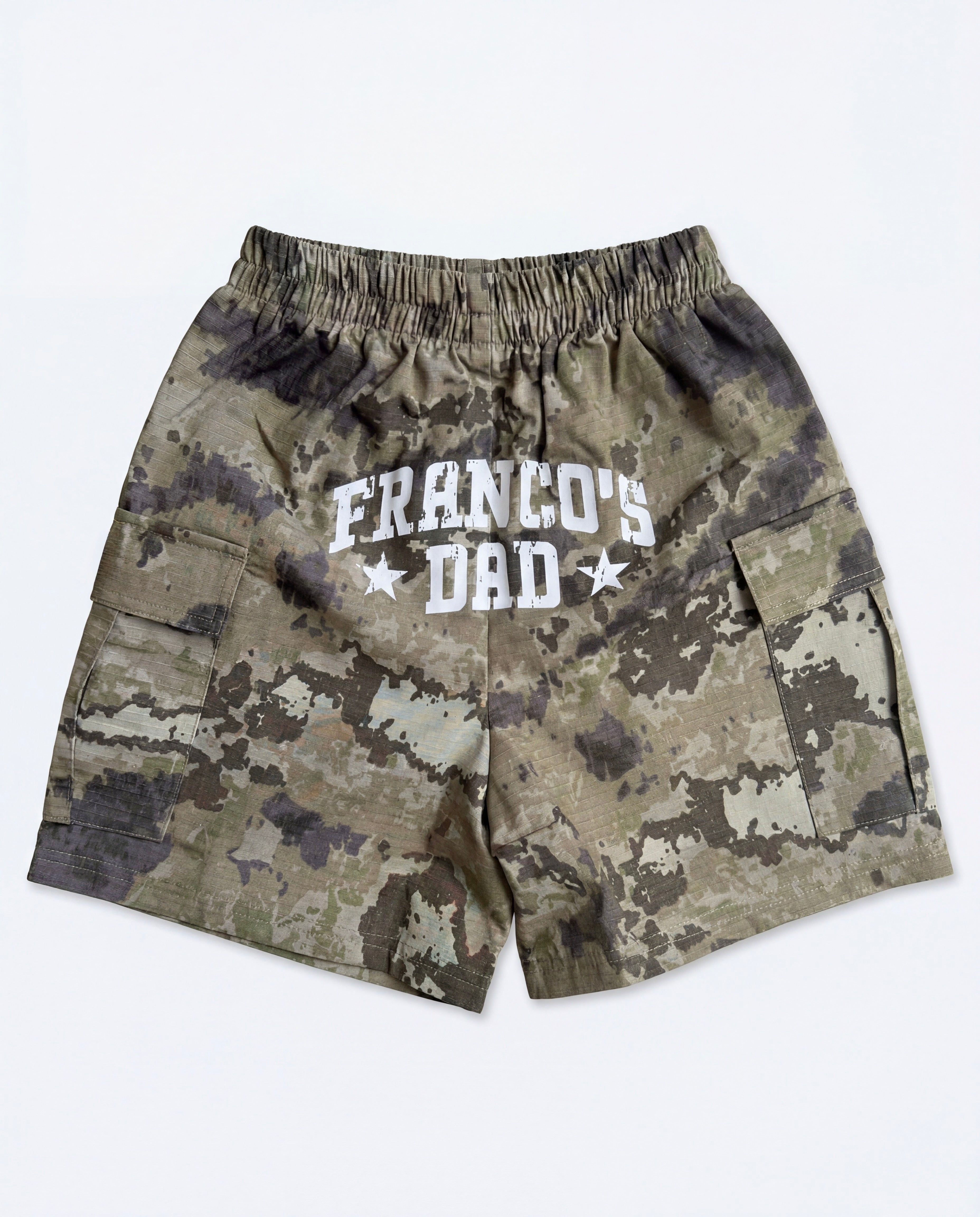 Camo ripstop shorts