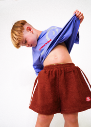 Acid dye lounge tee - Blue