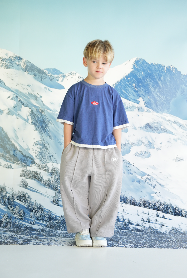 PANELLED TRACK- CHARCOAL