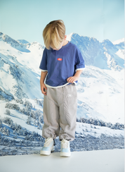 PANELLED TRACK- CHARCOAL