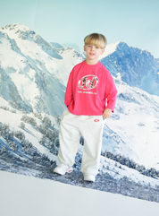 Lounge Long Sleeve- Cow Print