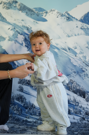 Essential Track Pant- Grey Marl